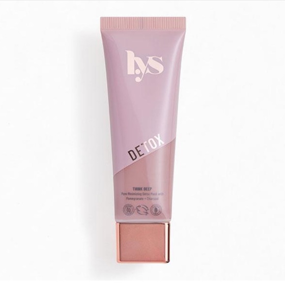 LYS BEAUTY | Think Deep Pore Minimizing Detox Mask with Pomegranate + Charcoal - Picture 1 of 3